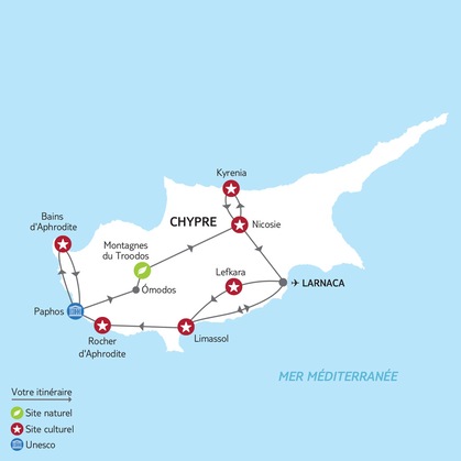 Itinéraire du circuit