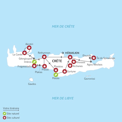 Itinéraire du circuit