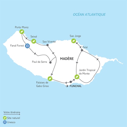 Itinéraire du circuit