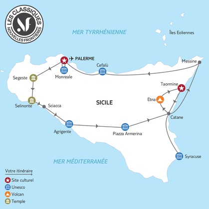 Itinéraire du circuit
